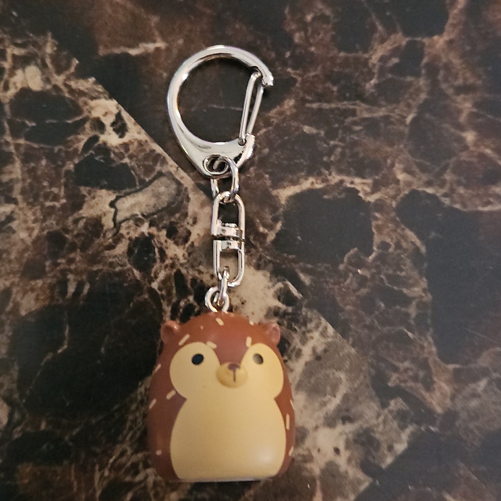 🍓3 For $10🍓 Hans The Hedgehog Squish A Long Keychain (HANDMADE)